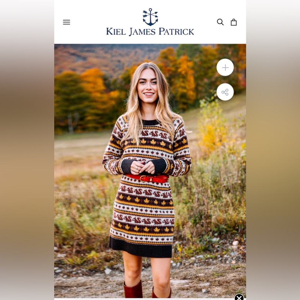 Kiel James Patrick squirrel dress 🐿️